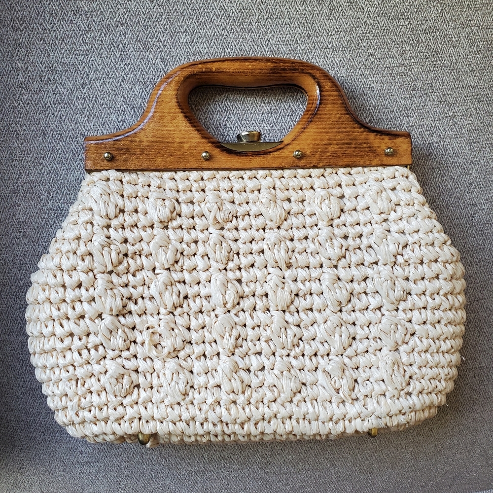Raffia Vintage Handbag